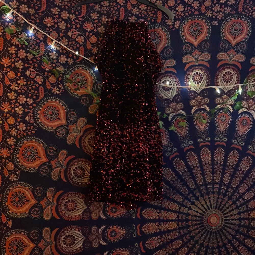 sequin formal dress *ੈ✩‧₊˚